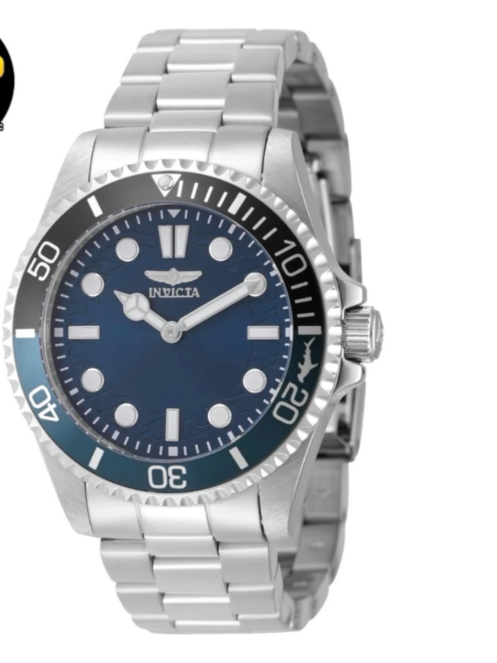 Invicta Pro Diver Crestcore Men's Watch - 43mm. Steel (49704)